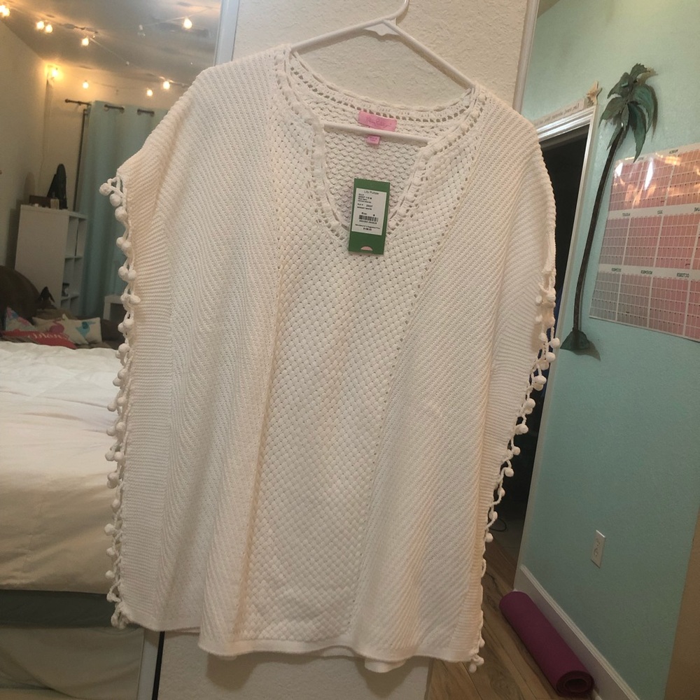 Lilly Pulitzer Keating Sweater White M